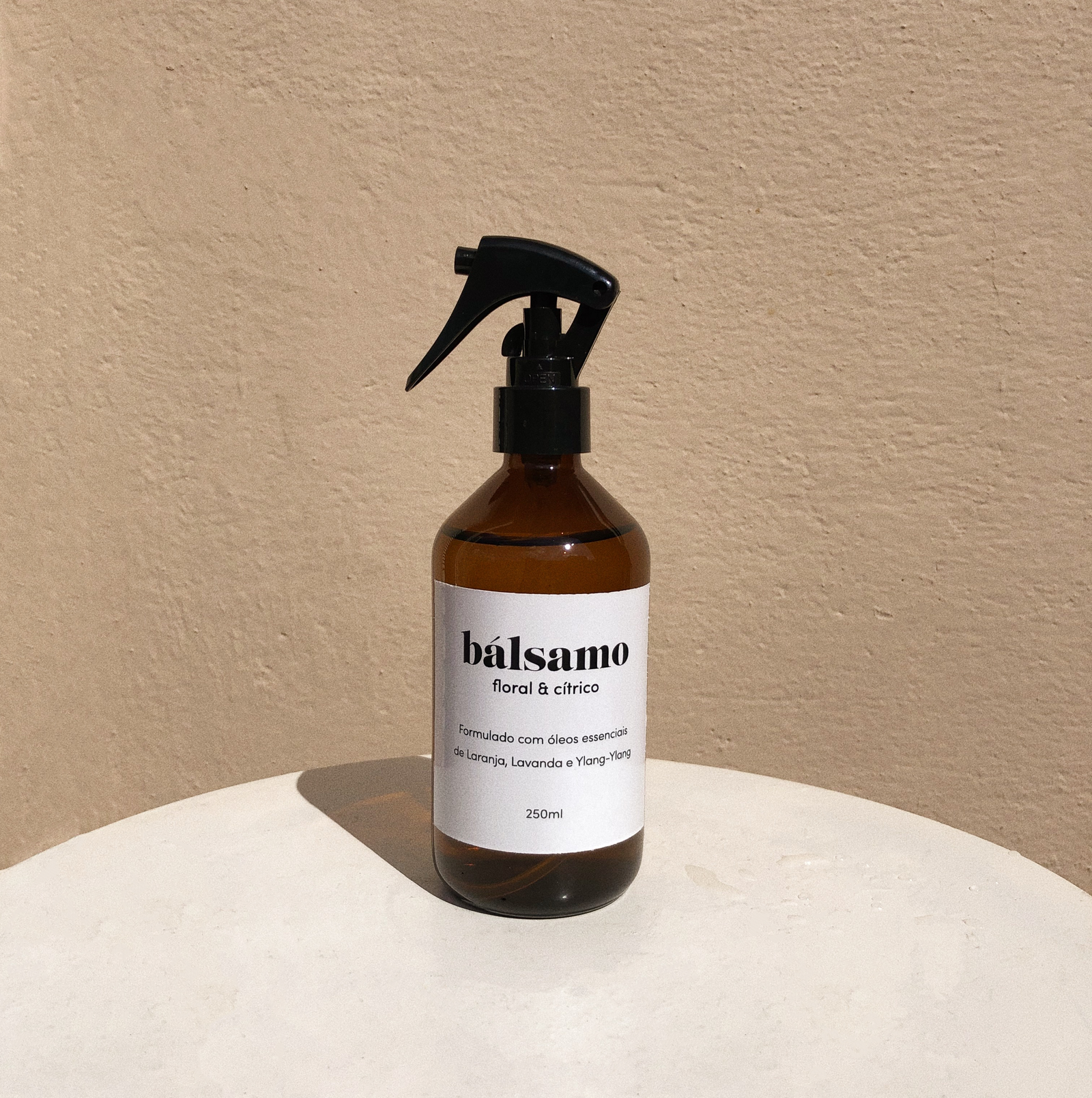 Home Spray Floral Cítrico Vidro Ambar 250ml